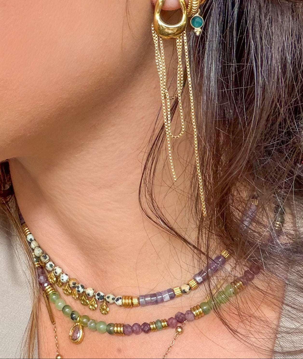 Monica Beaded Necklace