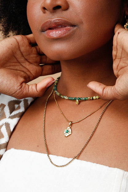 Maile necklace